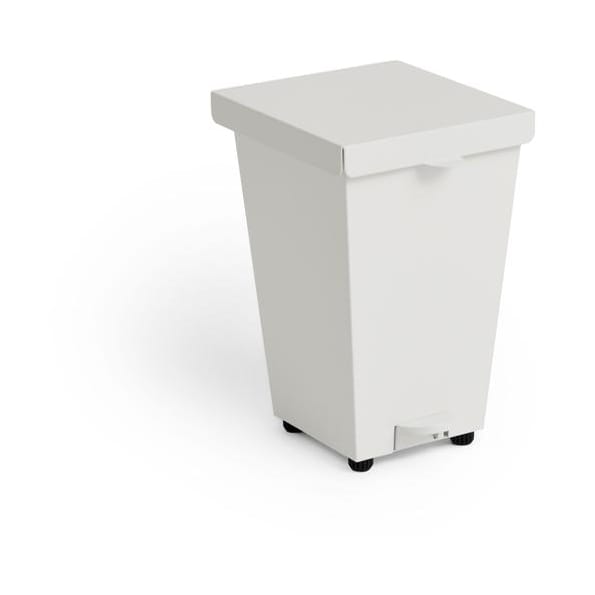 Loop pedalbøtte 8L - White - HAY