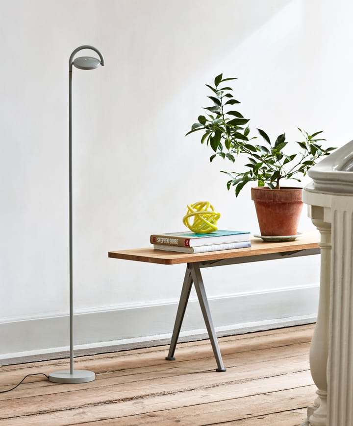 Marselis floor stålampe, Ash grey HAY