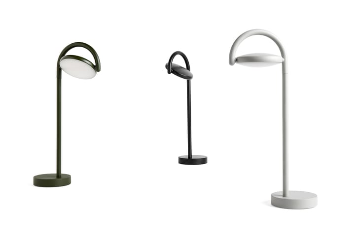 Marselis table bordlampe, Ash grey HAY