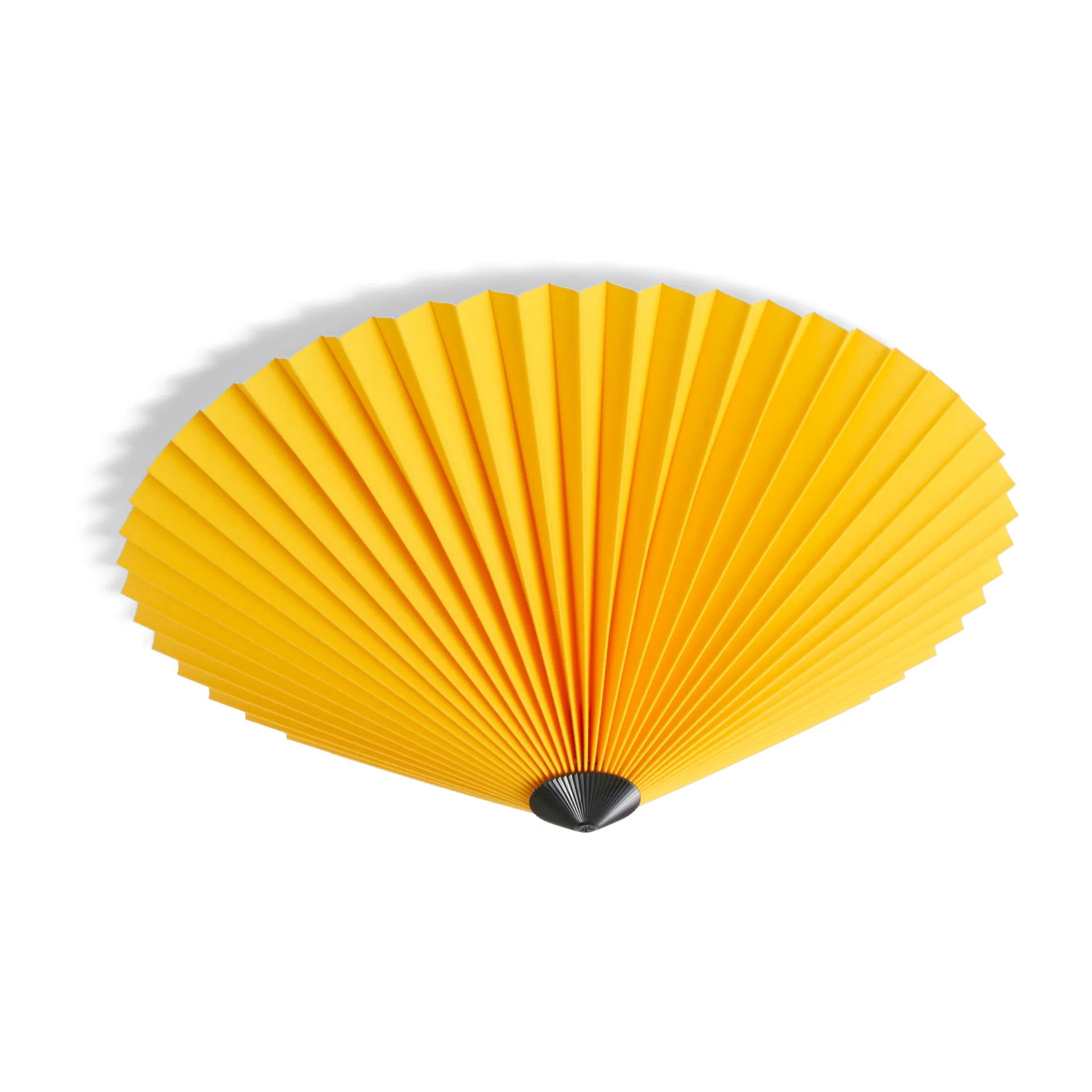 Matin flush mount plafond Ø 38 cm, Yellow shade HAY