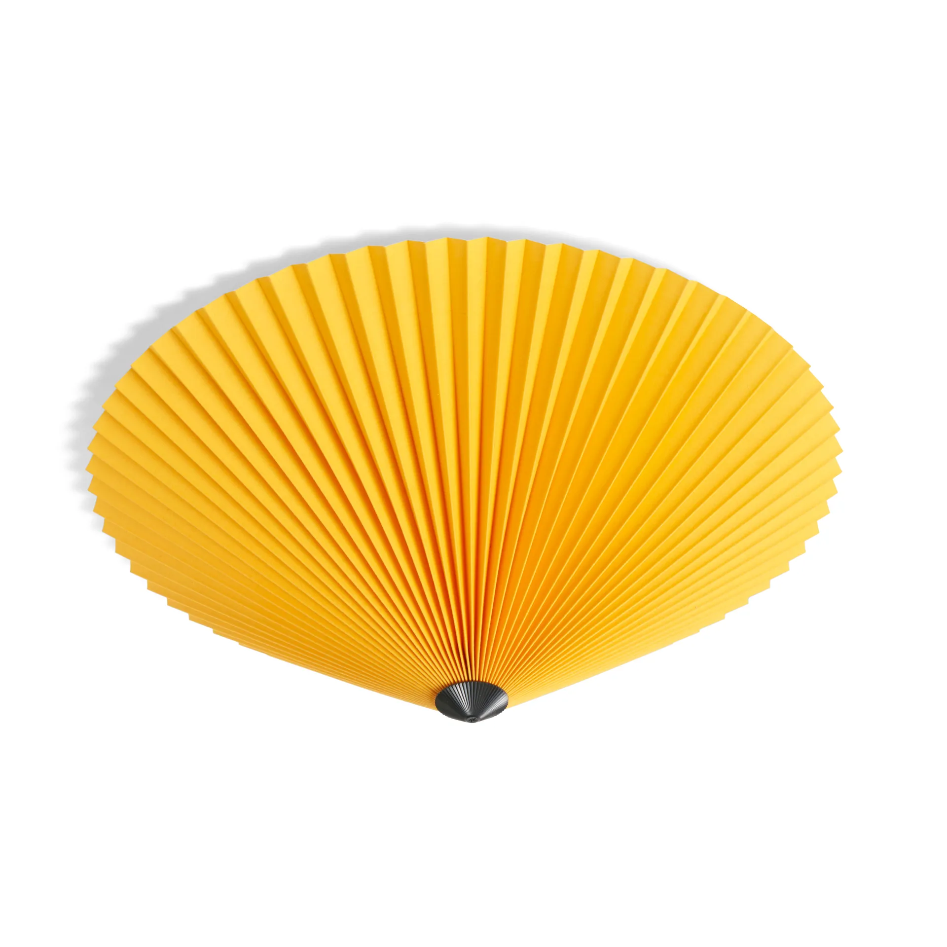 Matin flush mount plafond Ø 50 cm, Yellow shade HAY