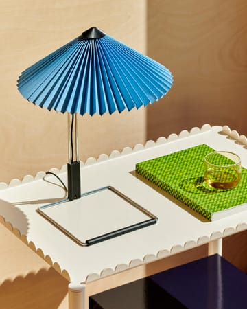Matin table bordlampe Ø 30 cm - Placid blue-steel - HAY