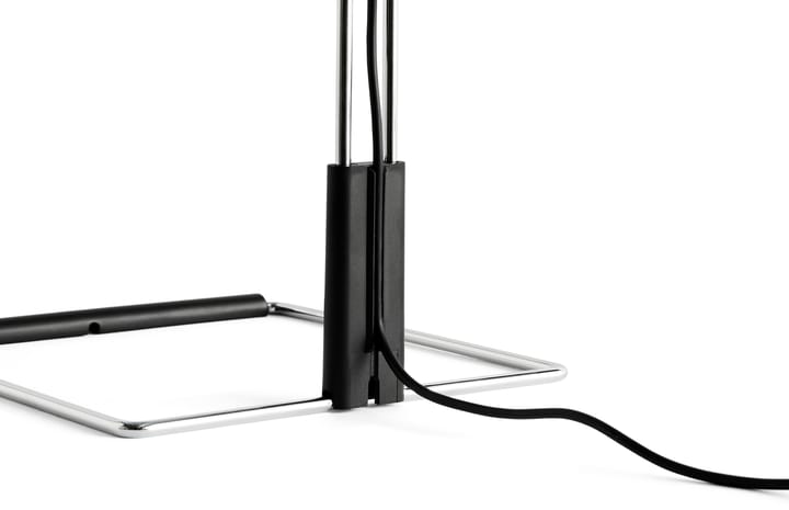 Matin table bordlampe Ø 30 cm - White-steel - HAY