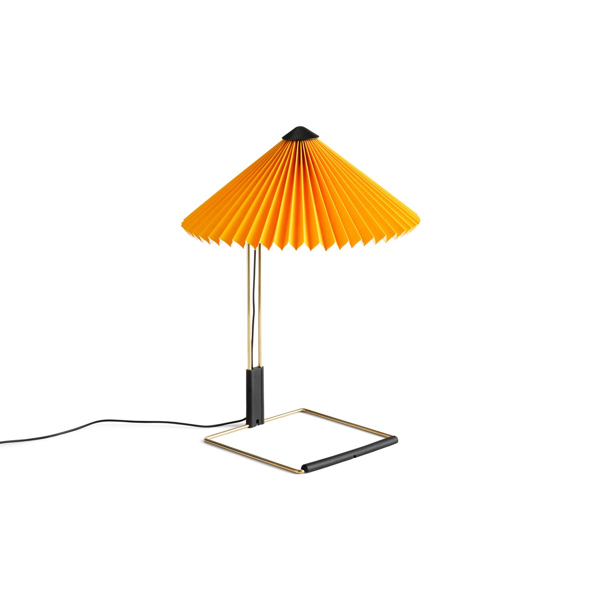 Bilde av HAY Matin table bordlampe Ø 30 cm Yellow shade