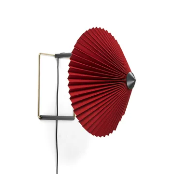 Matin wall vegglampe Ø 30 cm - Oxide red shade - HAY