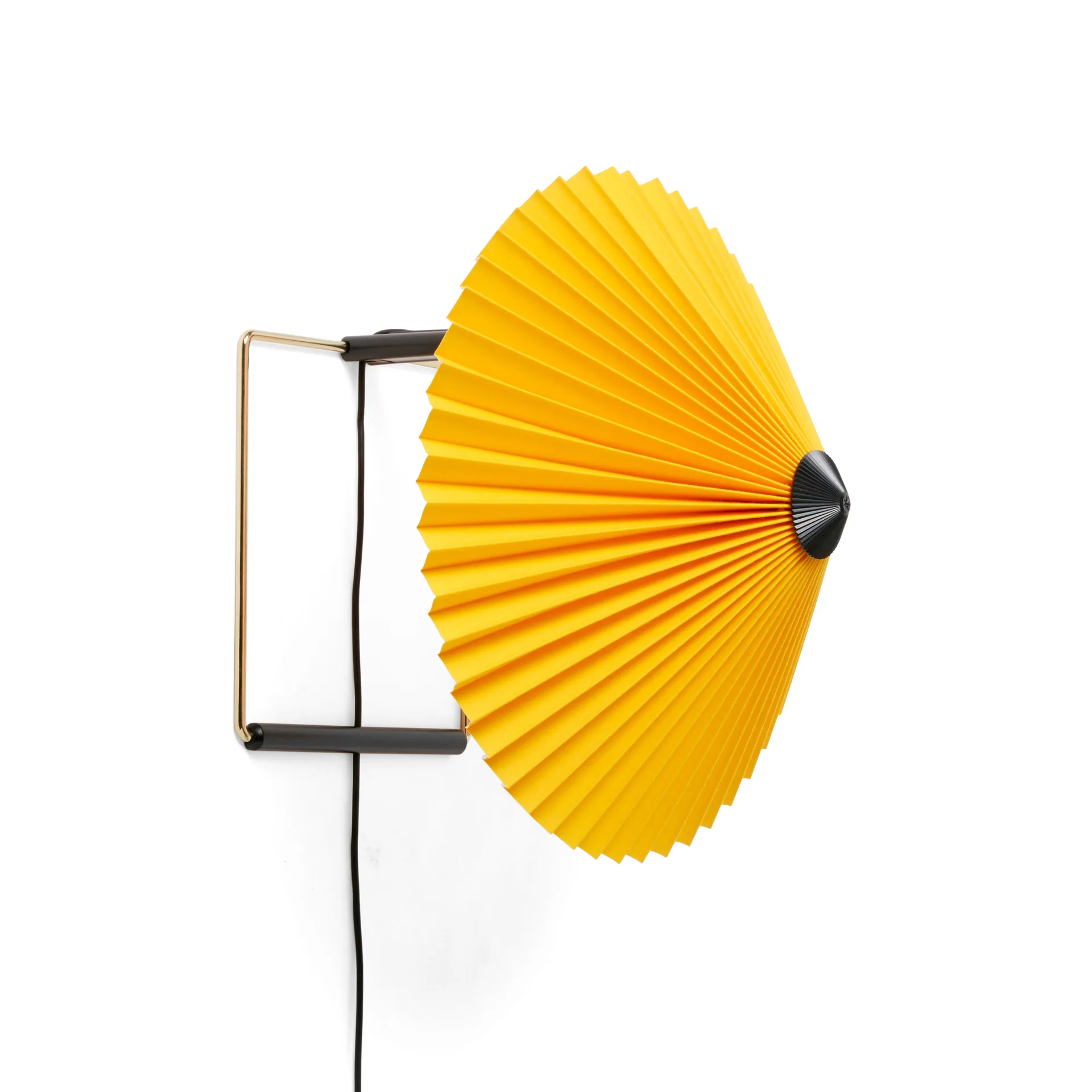 Matin wall vegglampe Ø 30 cm, Yellow shade HAY