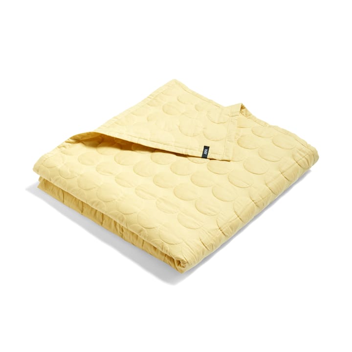 Mega Dot sengeteppe 195x245 cm - Soft yellow - HAY