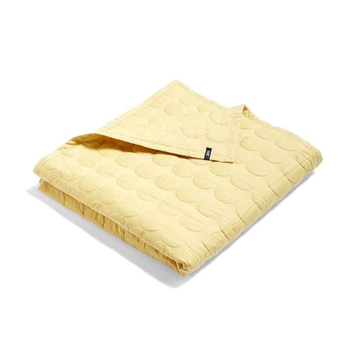 Mega Dot sengeteppe 195x245 cm, Soft yellow HAY