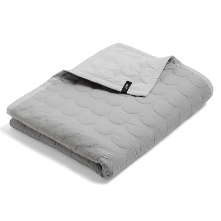 Mega Dot sengeteppe 260x260 cm - Light grey - HAY