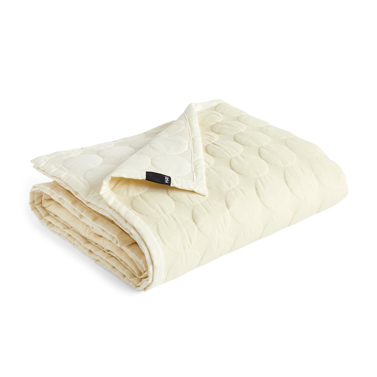 Bilde av HAY Mega Dot sengeteppe organic 195x245 cm Ivory