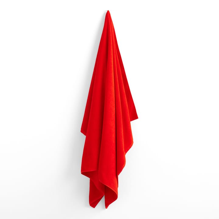Mono badehåndkle 100 x 150 cm - Poppy red - HAY