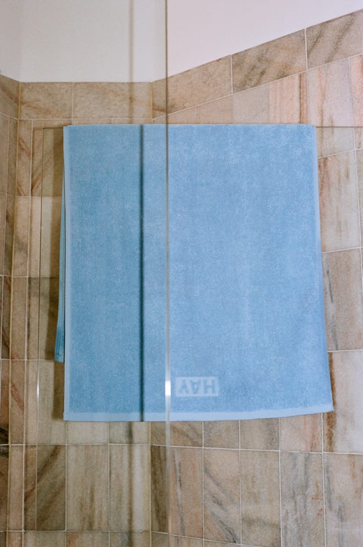 Mono badehåndkle 70 x 140 cm, Sky blue HAY