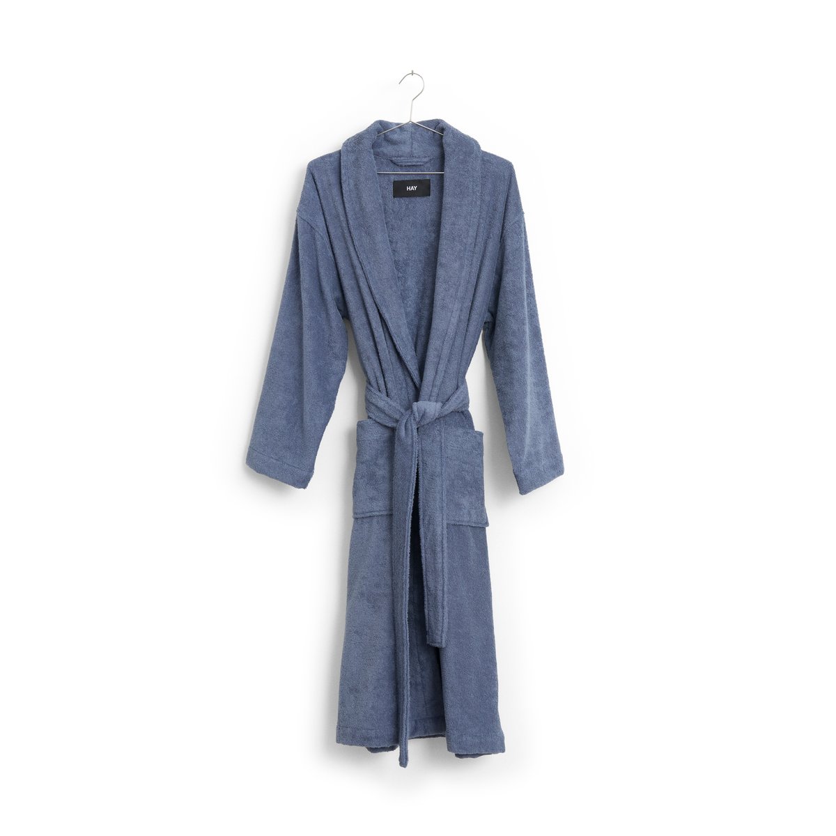 Bilde av HAY Mono badekåpe S/M Steel blue
