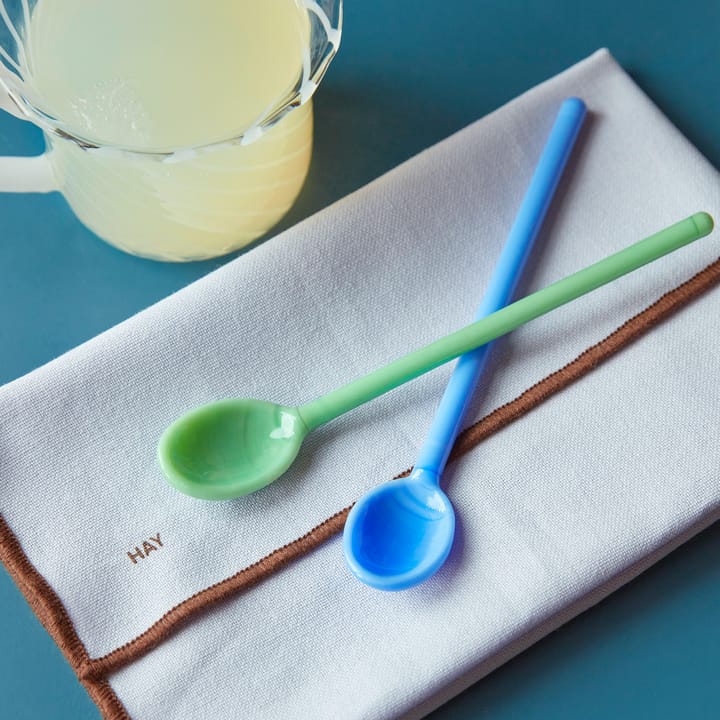 Mono glasskje 2-stk. - Sky blue-green - HAY