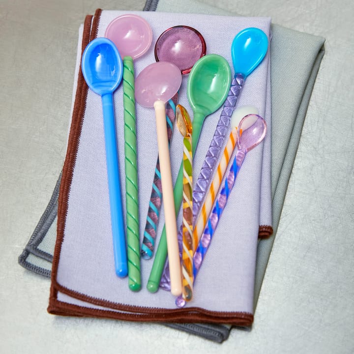 Mono glasskje 2-stk. - Sky blue-green - HAY