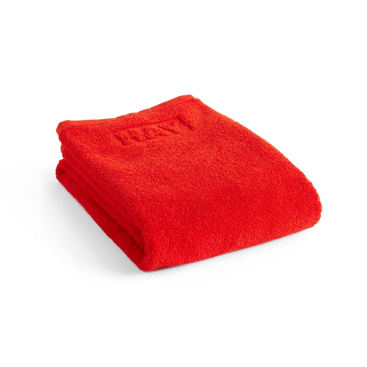 Mono håndkle 50 x 90 cm - Poppy red - HAY