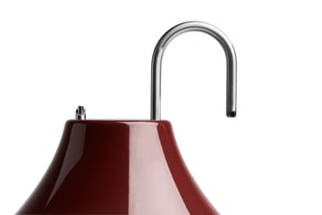 Mousqueton portabel bordlampe 30,5 cm - Iron red - HAY