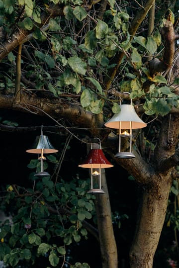 Mousqueton portabel bordlampe 30,5 cm - Iron red - HAY
