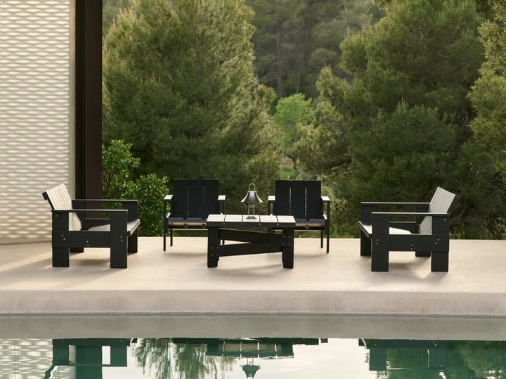 Mousqueton portabel bordlampe, Brushed stainless steel HAY