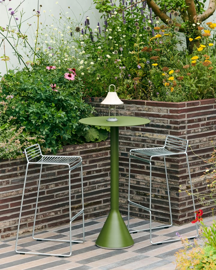 Mousqueton portabel bordlampe, Oyster white HAY
