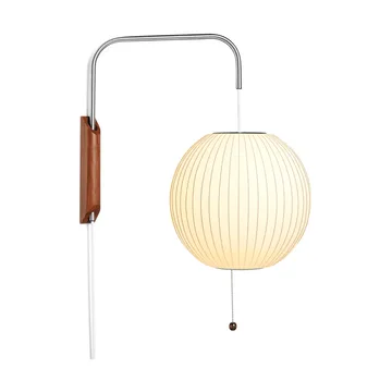Nelson Bubble Ball vegglampe - Off white - HAY
