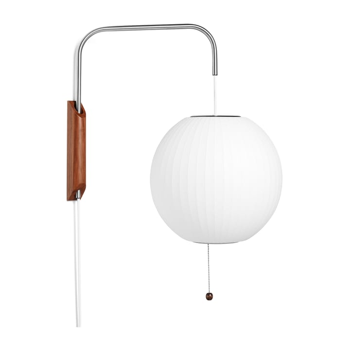 Nelson Bubble Ball vegglampe - Off white - HAY