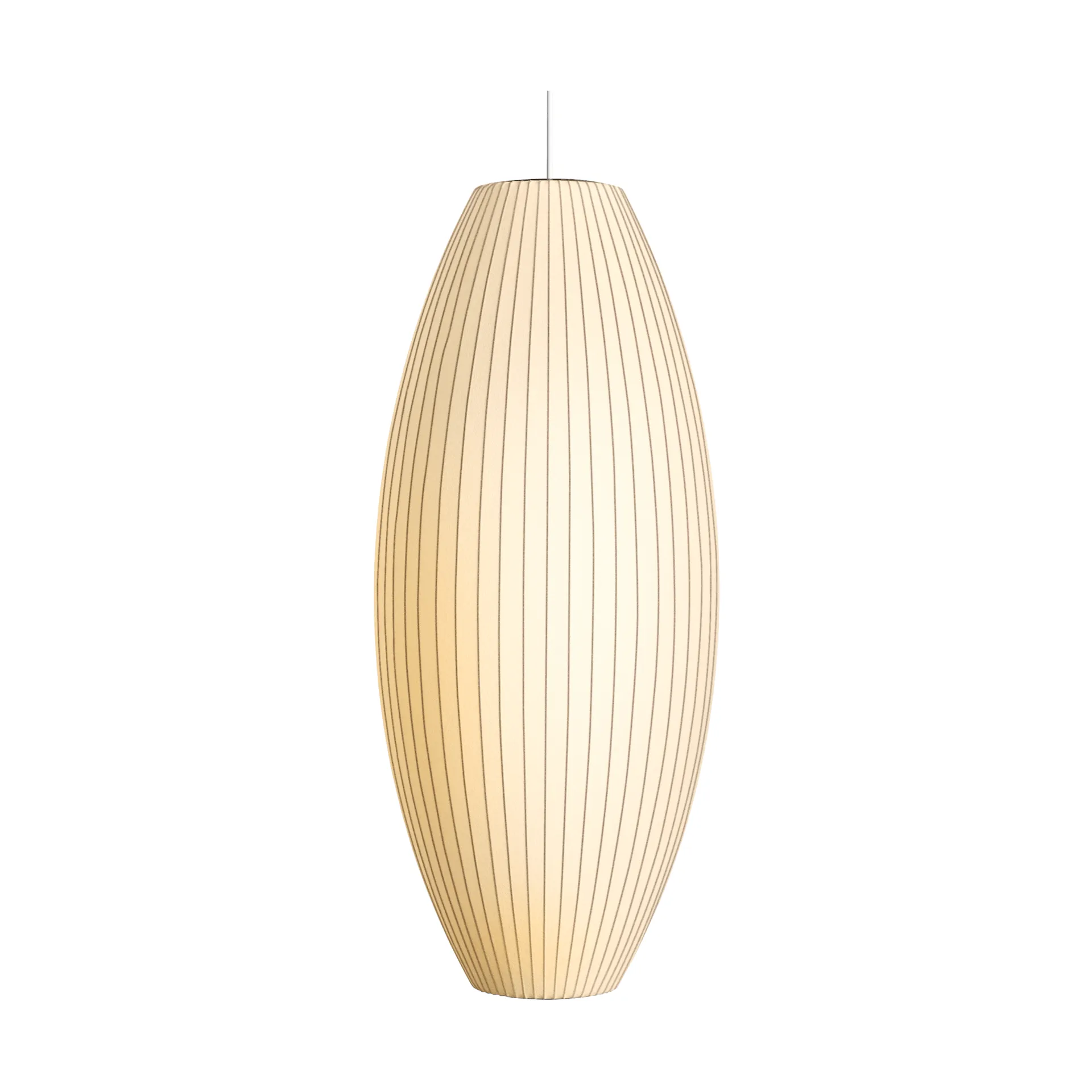 Nelson Bubble Cigar pendel L, Off white HAY