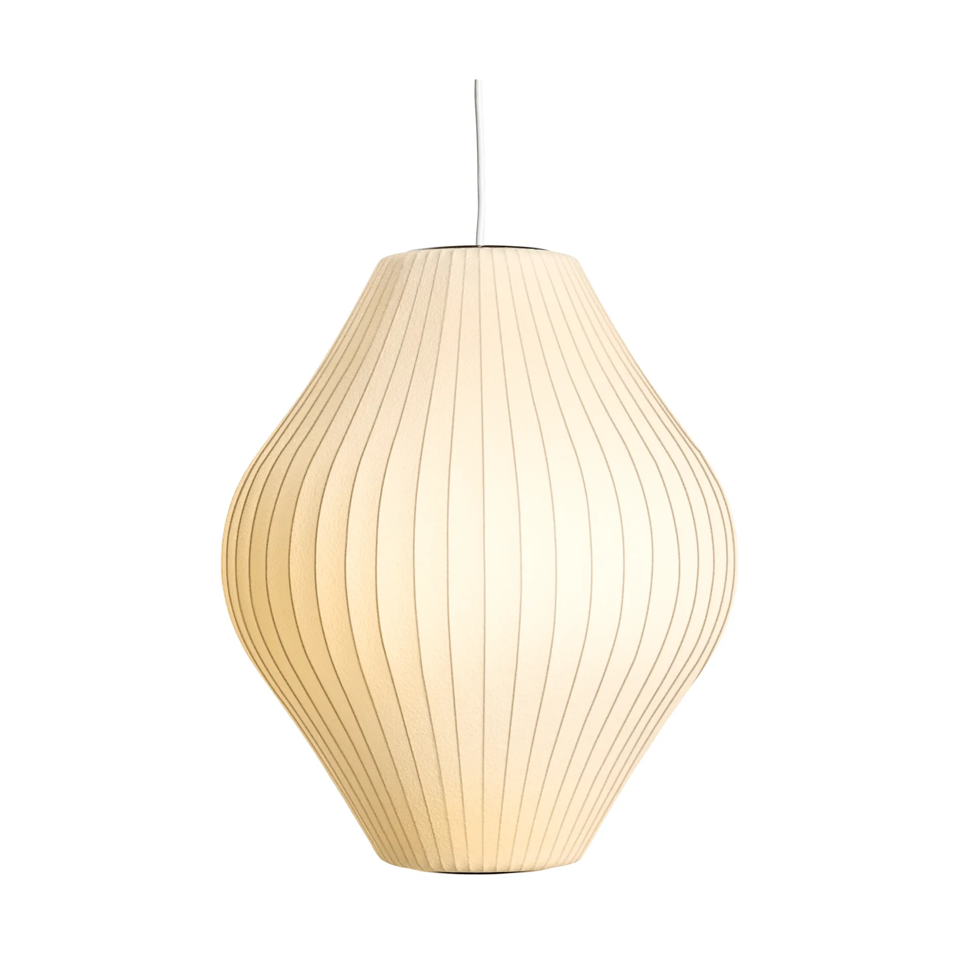 Nelson Bubble Pear pendel M, Off white HAY