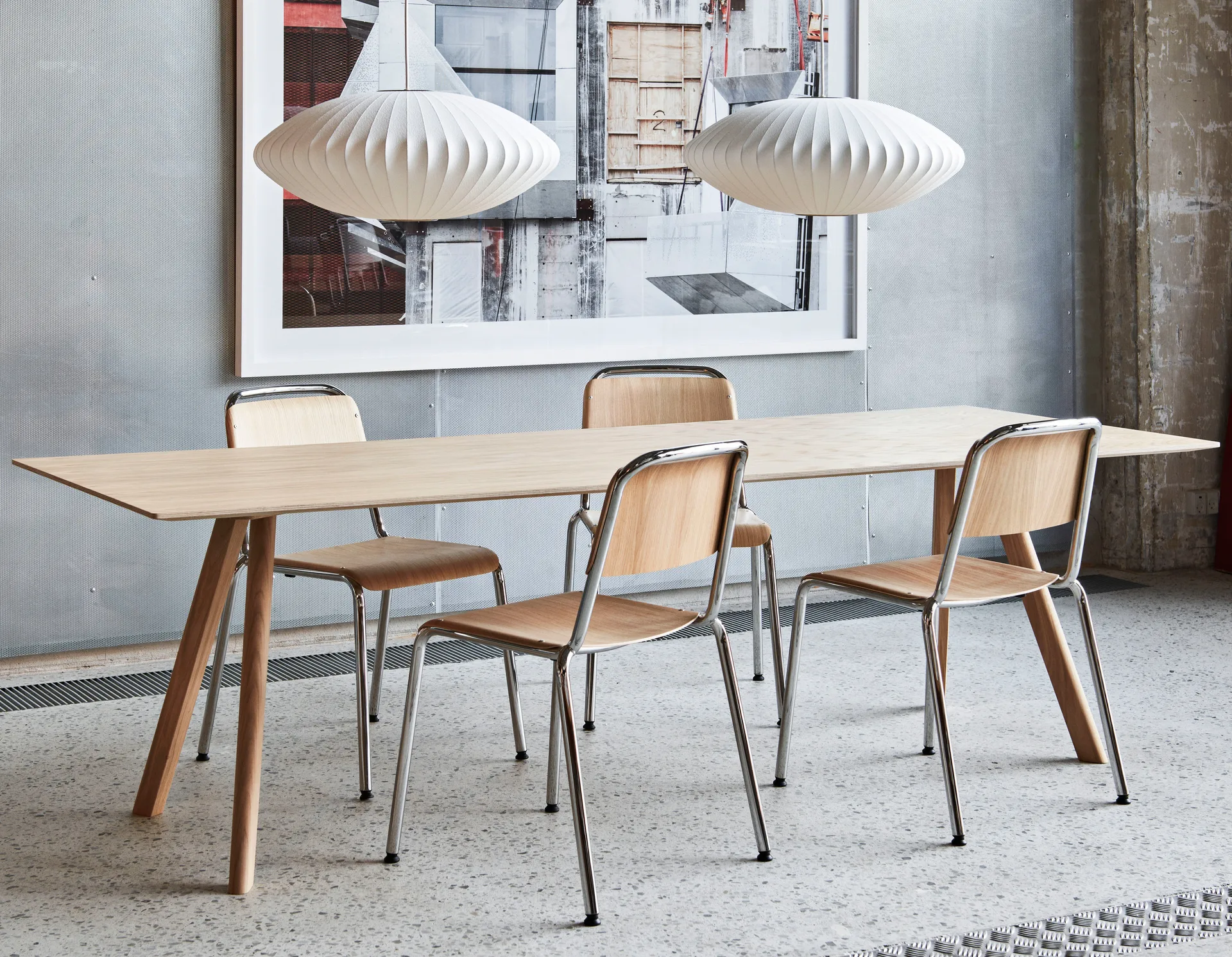 Nelson Bubble Saucer pendel, Off white HAY