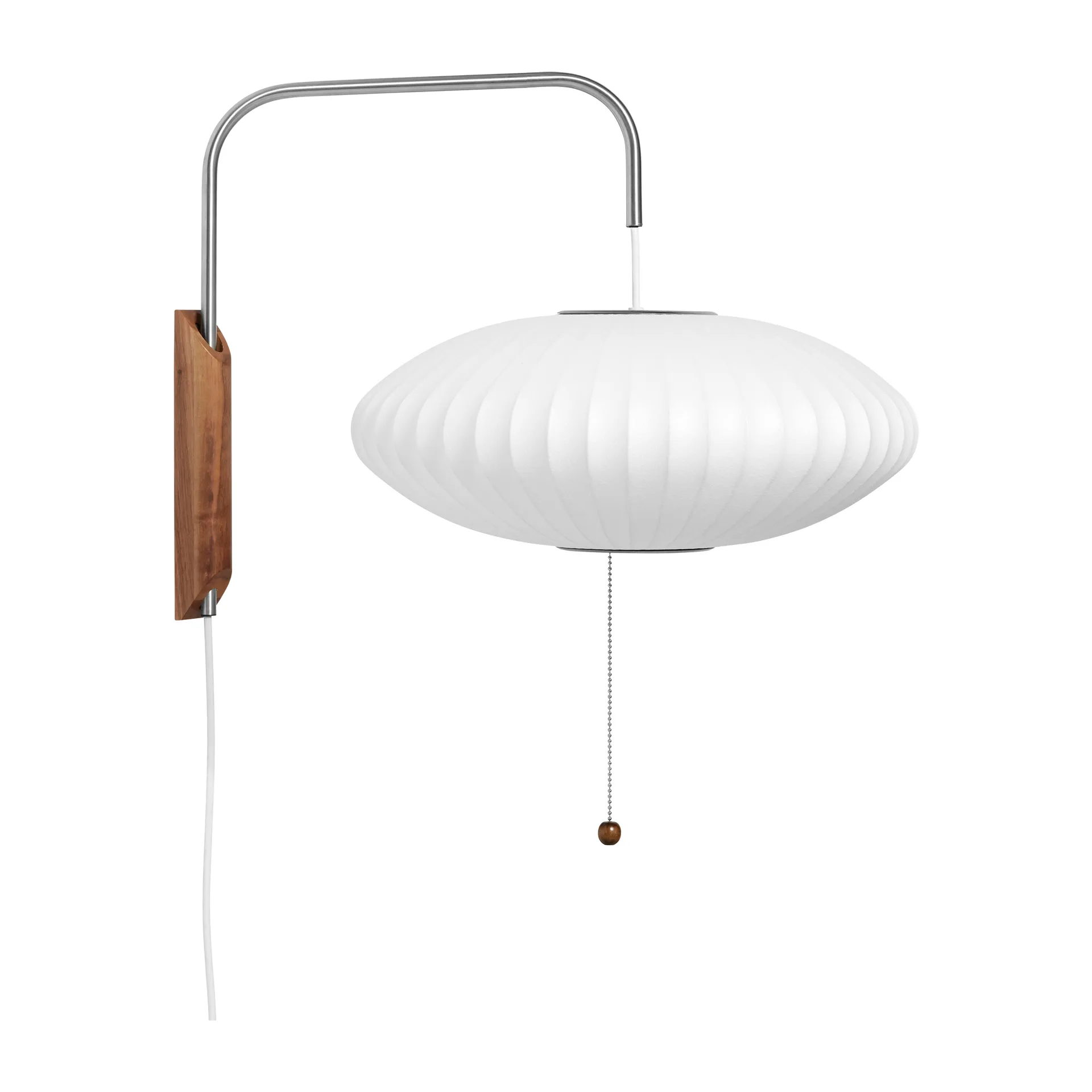Nelson Bubble Saucer vegglampe, Off white HAY