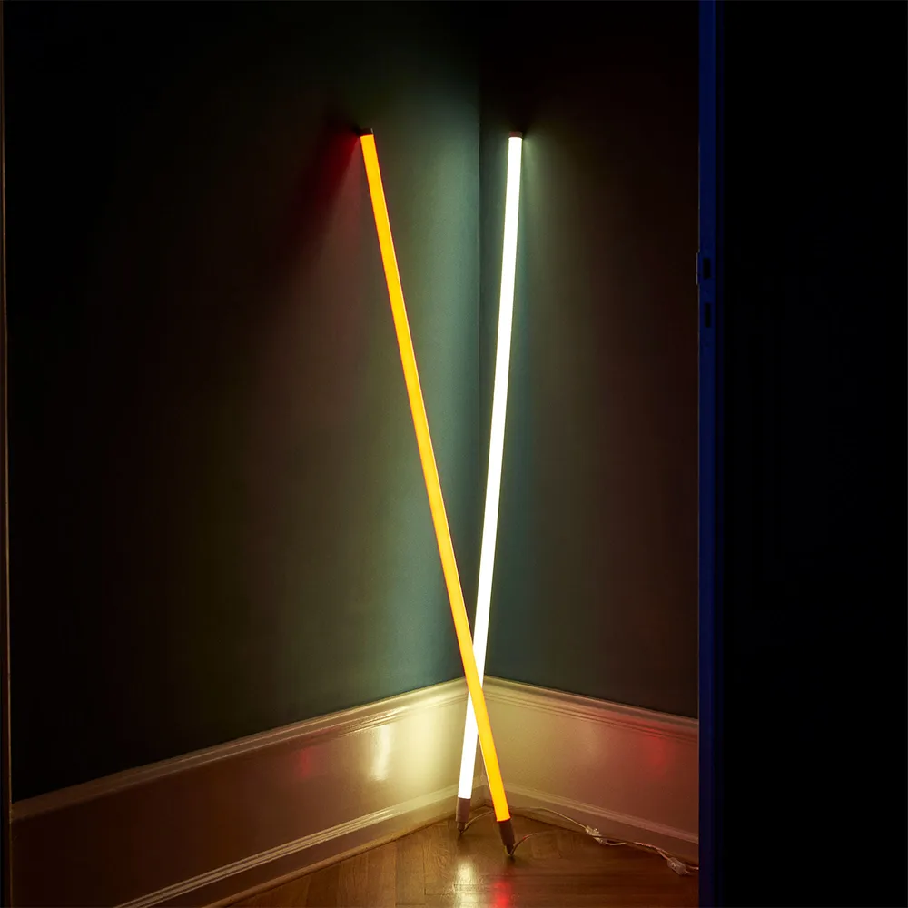 Neon Tube lysrør 150 cm, yellow HAY