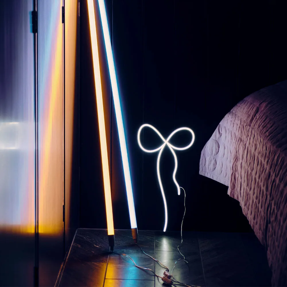 Neon Tube Slim lysrør 50 cm, Blue, 50 cm HAY