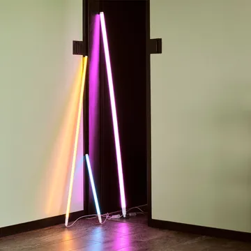 Neon Tube Slim lysrør 50 cm - Blue, 50 cm - HAY