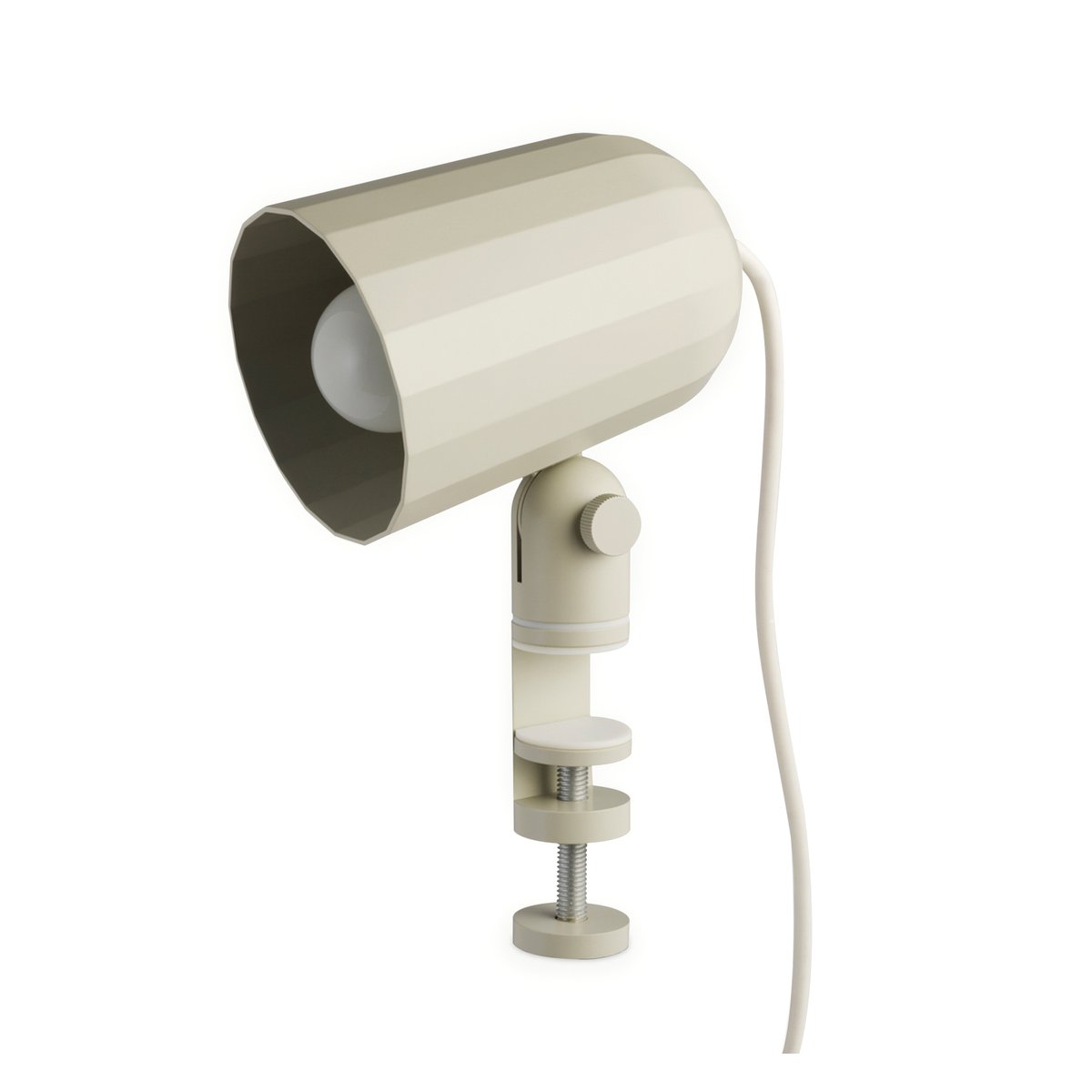 Bilde av HAY Noc clamp klemmelampe Off white
