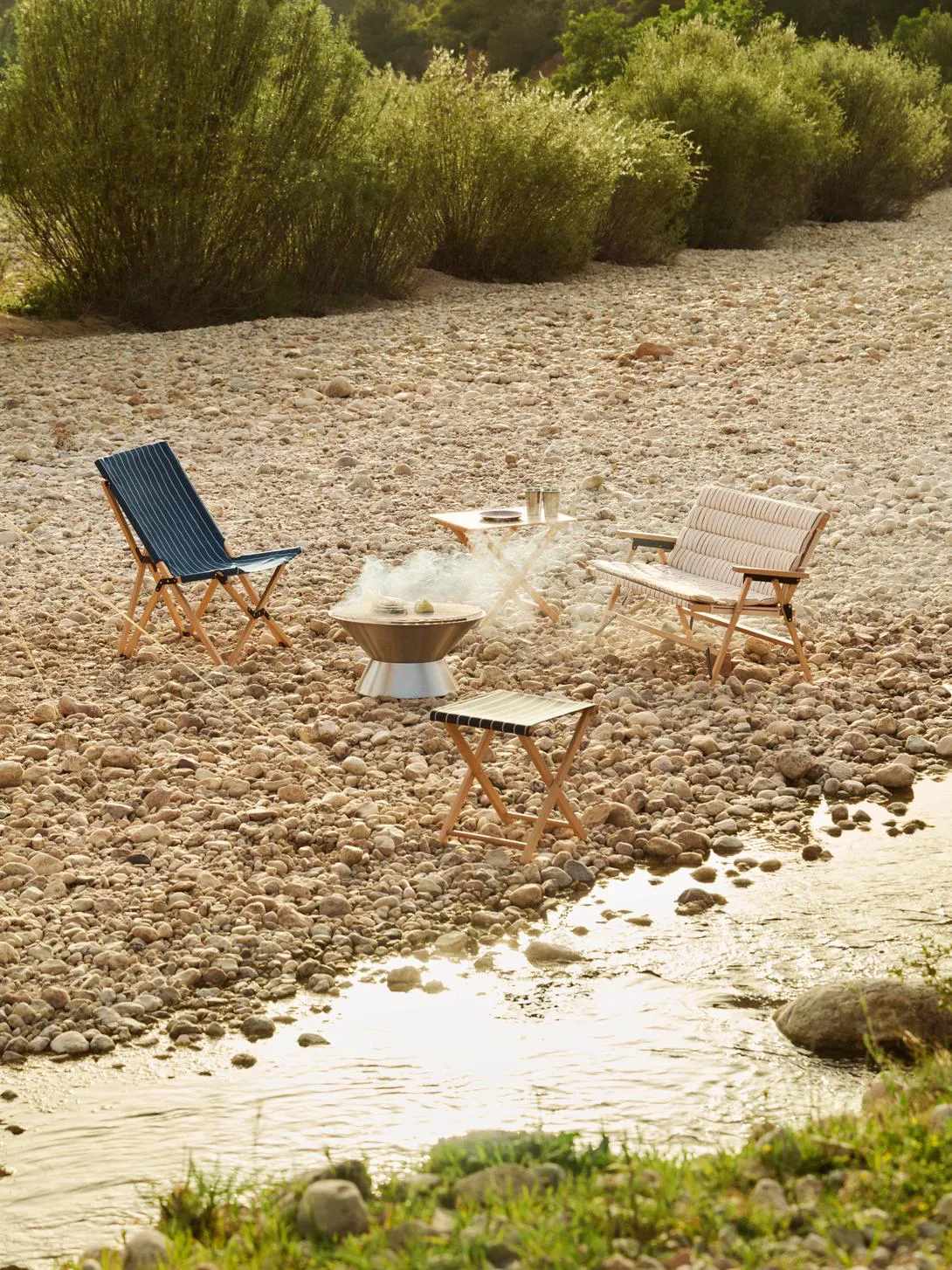 Outdoor Market grill, Rustfritt stål, Ø60 cm HAY