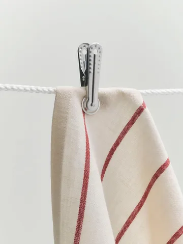 Outdoor Market kjøkkenhåndkle - Beige-red, 2-pakning - HAY