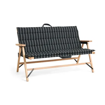 Outdoor Market pute til sofa - Black-beige, 2-seter - HAY