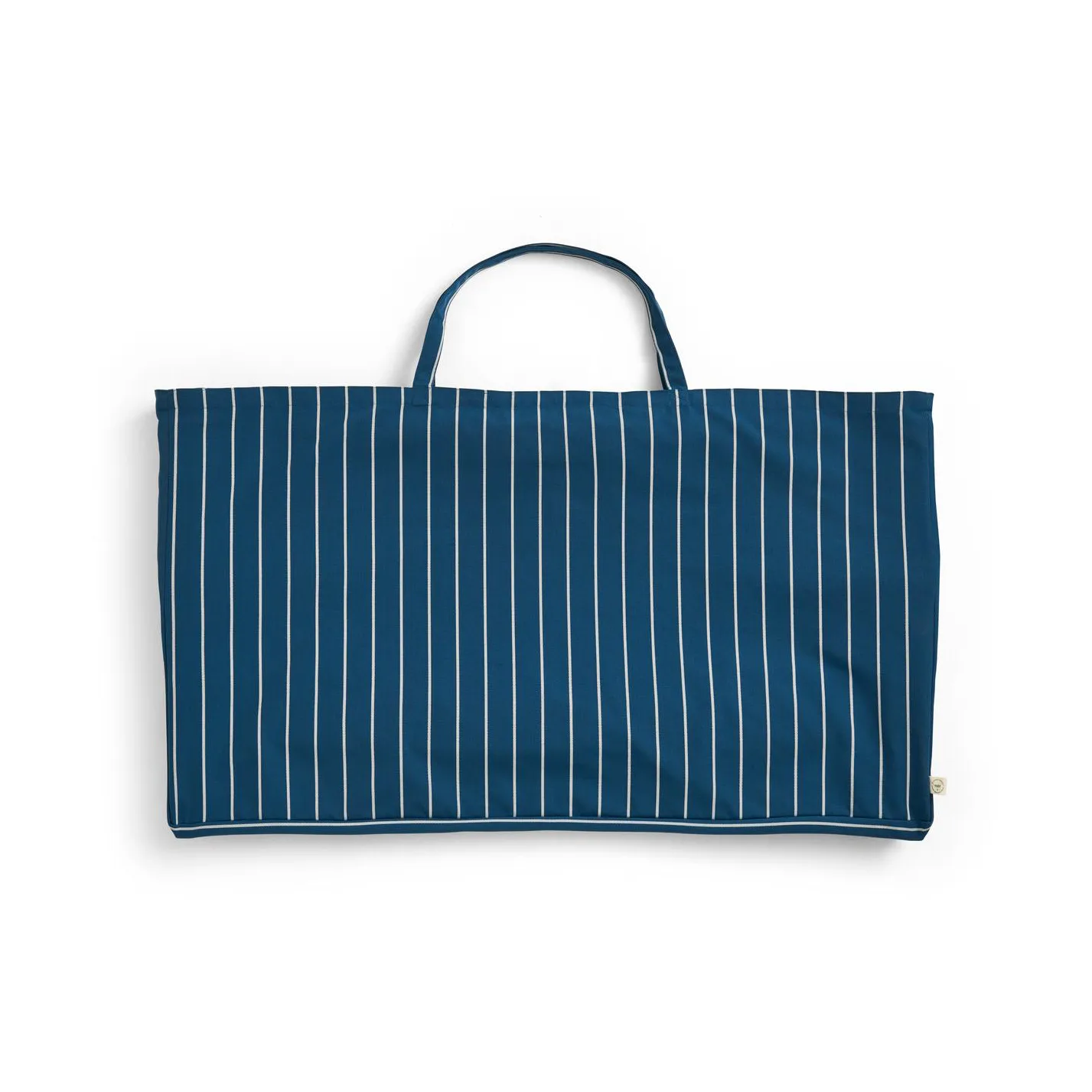 Outdoor Market sofa sammenleggbar, Blue-beige, 2-seter HAY