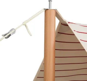 Outdoor Market solskjerm - Beige-red, 200x240 cm - HAY