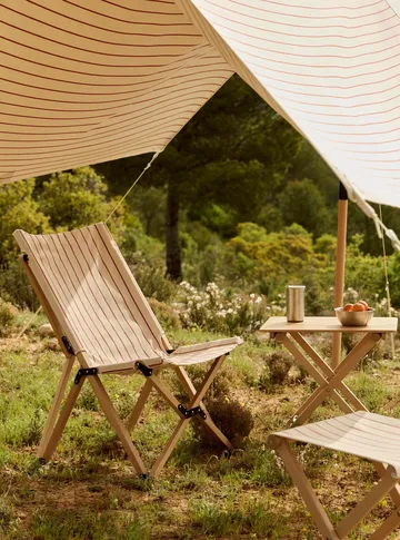 Outdoor Market solskjerm - Beige-red, 200x240 cm - HAY