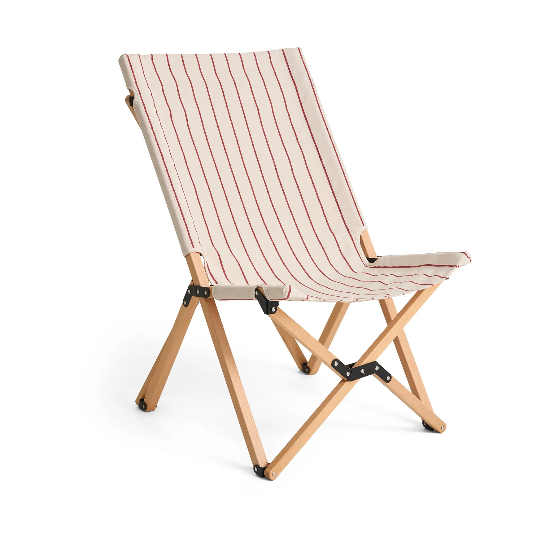 Outdoor Market stol sammenleggbar, Beige-red HAY