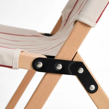 Outdoor Market stol sammenleggbar - Beige-red - HAY