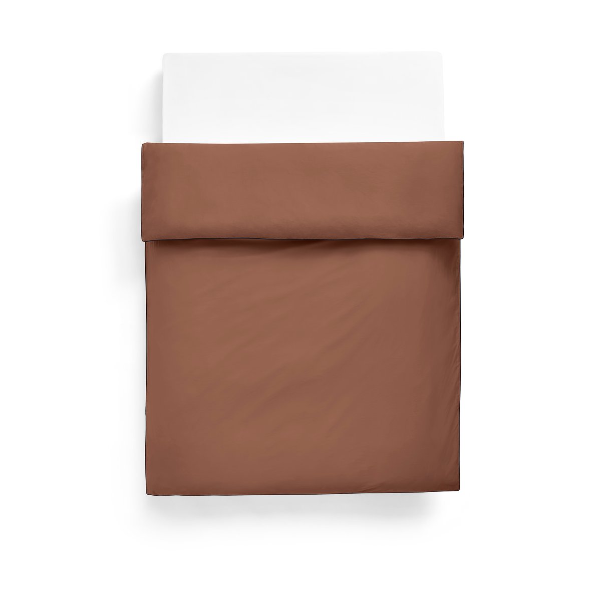 Bilde av HAY Outline dynetrekk 150x210 cm Milk chocolate