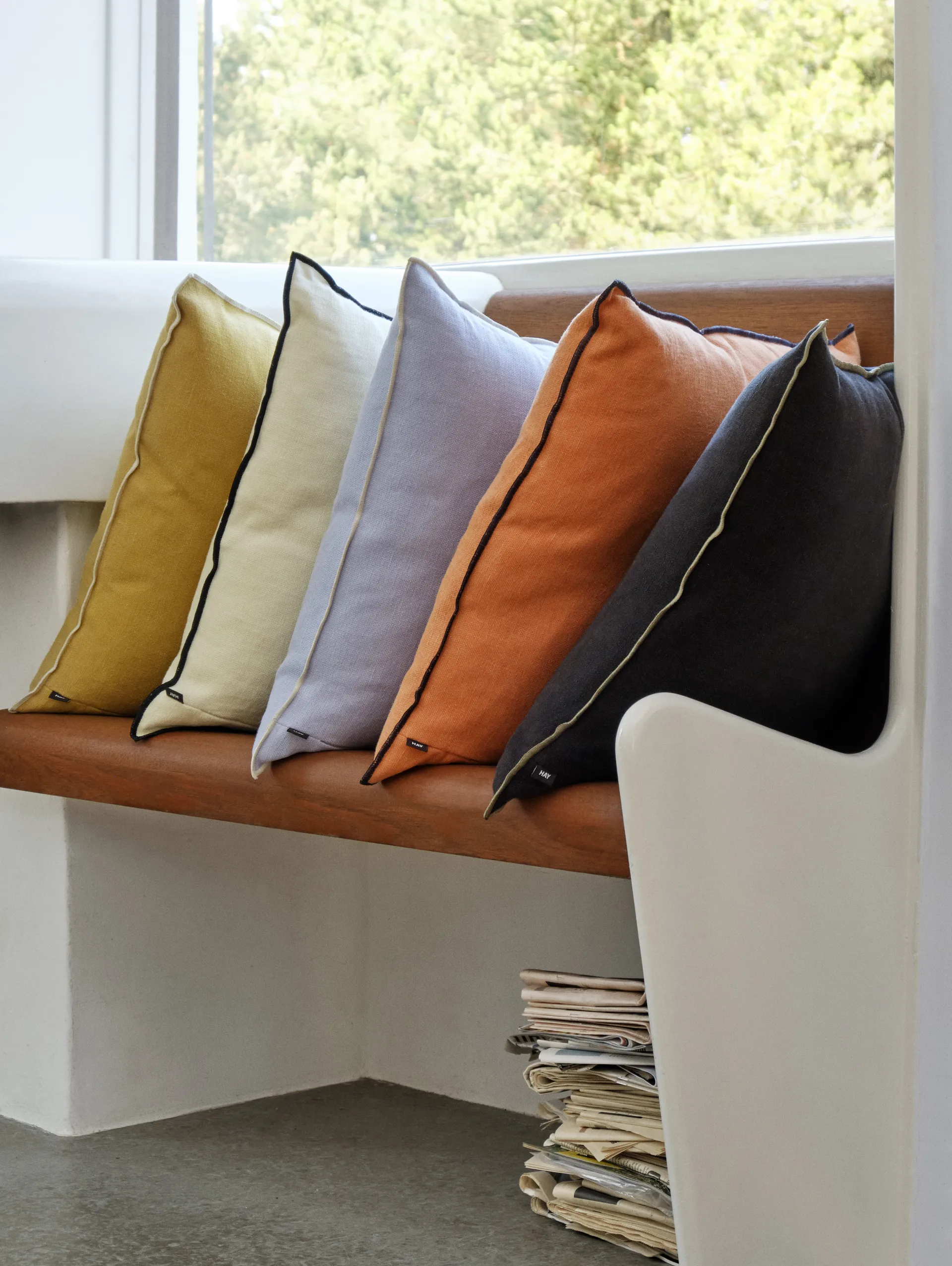 Outline pute 50 x 50 cm, Off white HAY