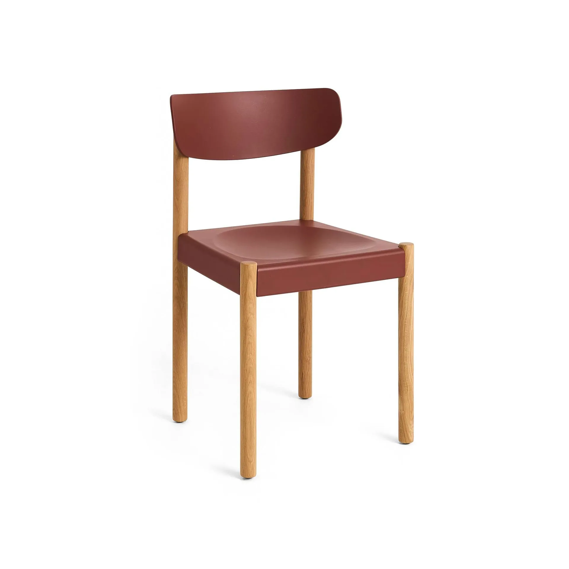Pack Chair 10 stol, Oljebehandlet eik-hull red HAY