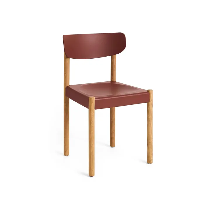 Pack Chair 10 stol - Oljebehandlet eik-hull red - HAY