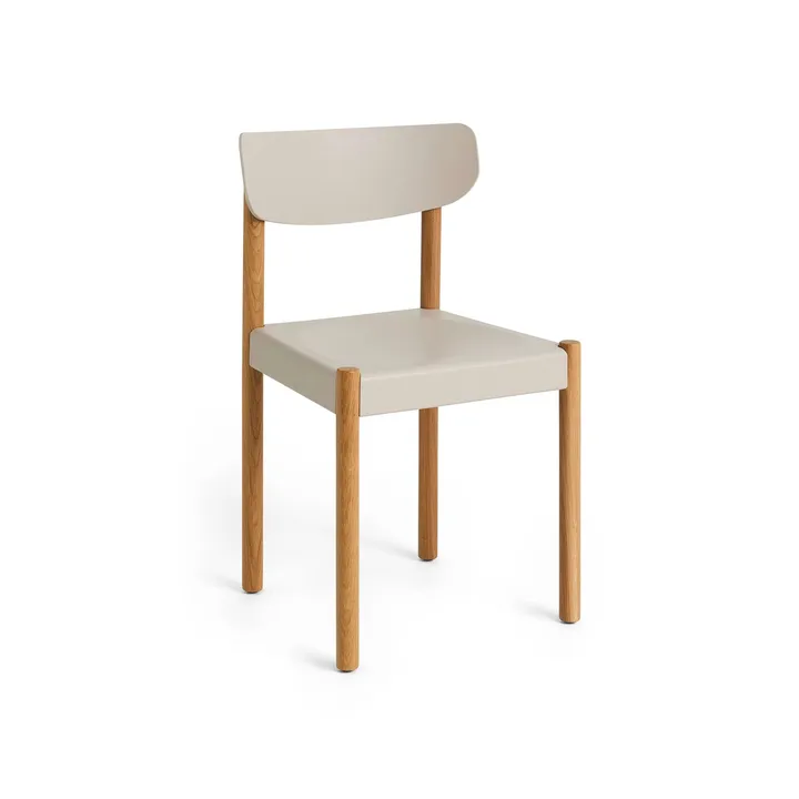 Pack Chair 10 stol - Oljet eik-chalk grey - HAY