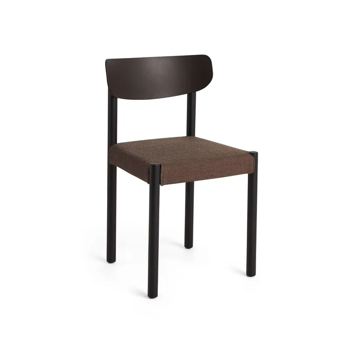 Pack Chair 11 stol - Iron black eik-graphite brown-Remix 356 - HAY