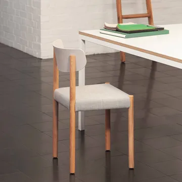 Pack Chair 11 stol - Oljet eik-chalk grey-Remix 126 - HAY