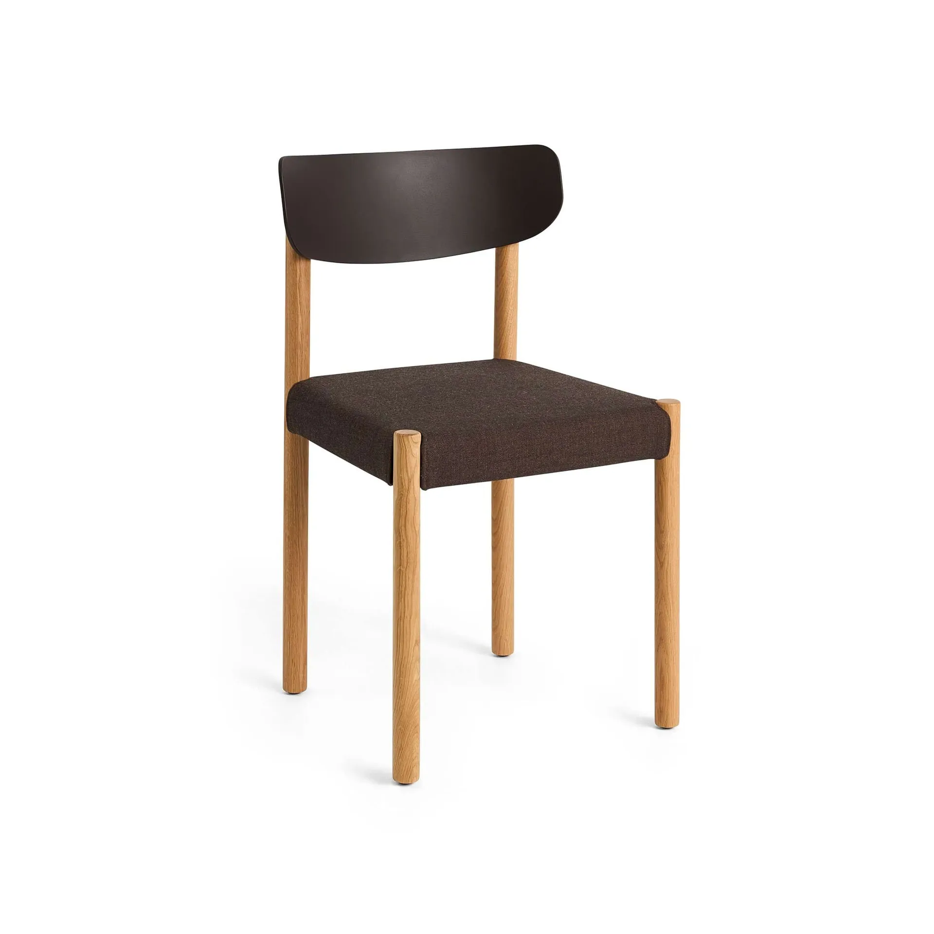 Pack Chair 11 stol, Oljet eik-graphite brown-Remix 356 HAY